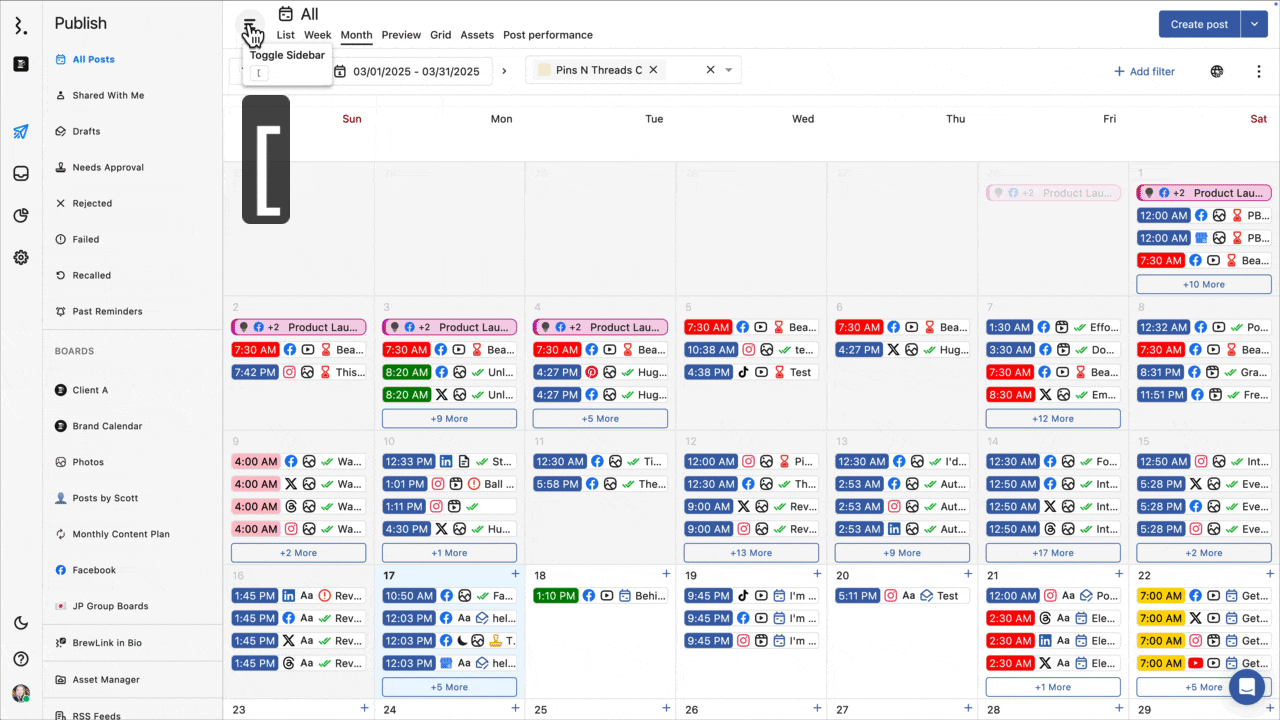 toggle-sidebar-using-shortcuts-in-statusbrew