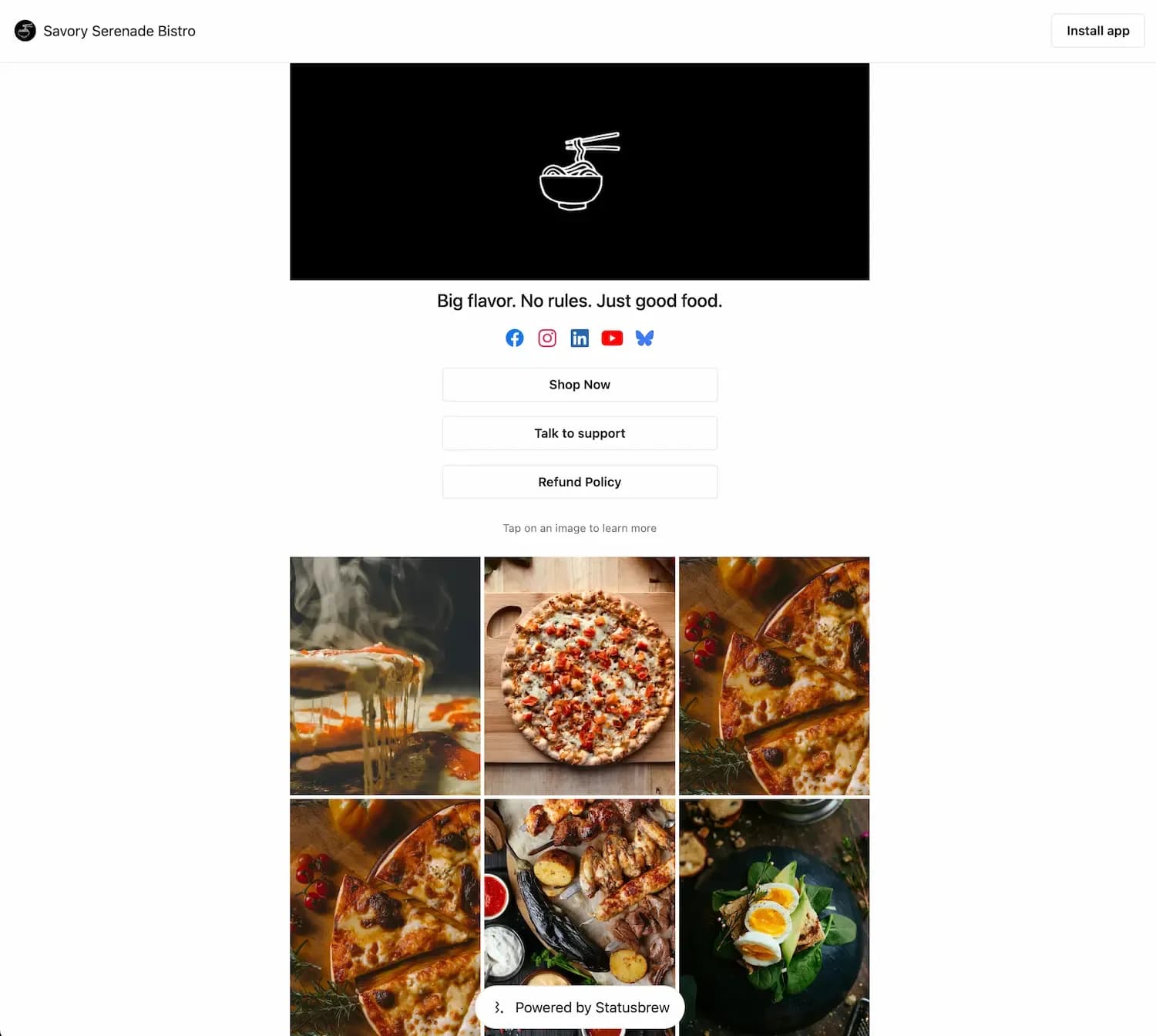 Support Portrait Grid - BrewLink
